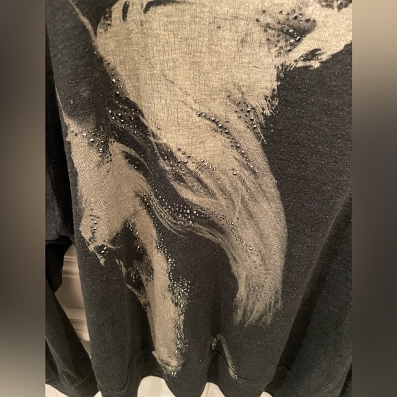 Embellished sweatshirt by Haute Hippie - Picture 3 of 3